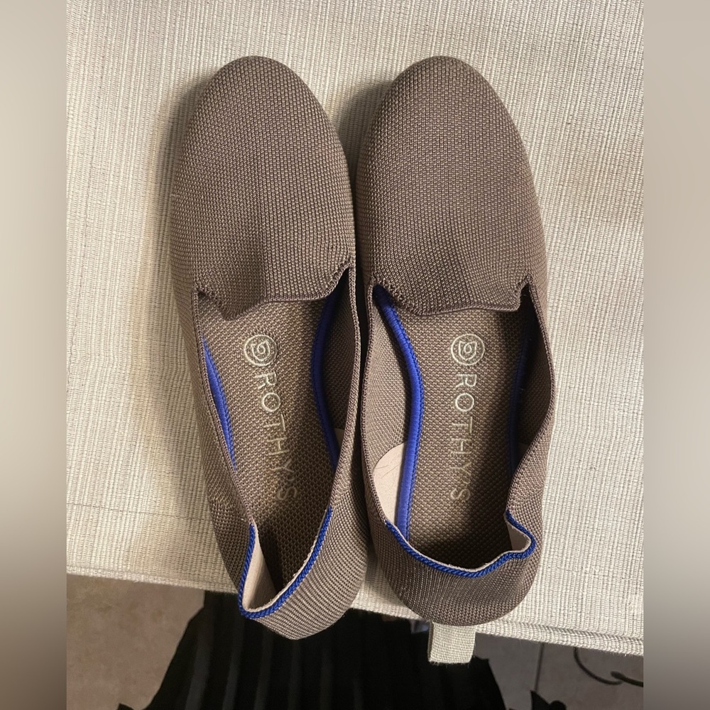 Grey Rothy’s Loafers